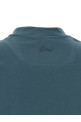 Футболка с вышитым логотипом, синяя BRIONI UJWI0LOE6014444