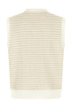 Вязаный жилет, бежевый LACOSTE AH8577WL6