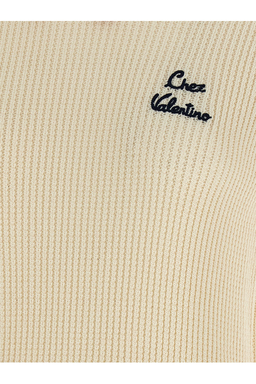 Valentino Garavani 'Chez Valentino' top Beige