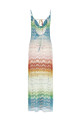 Платье из вискозы с ламе и теневыми эффектами, многоцветное MISSONI MC26SQ02BR014HSM9X1