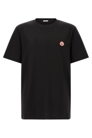 Tricolor logo t-shirt Black