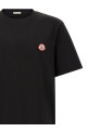 Футболка с логотипом «Tricolour», черная MONCLER L20918C0004589B8Y999