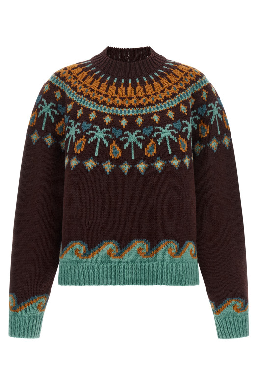 'Sweet Winter' sweater Brown