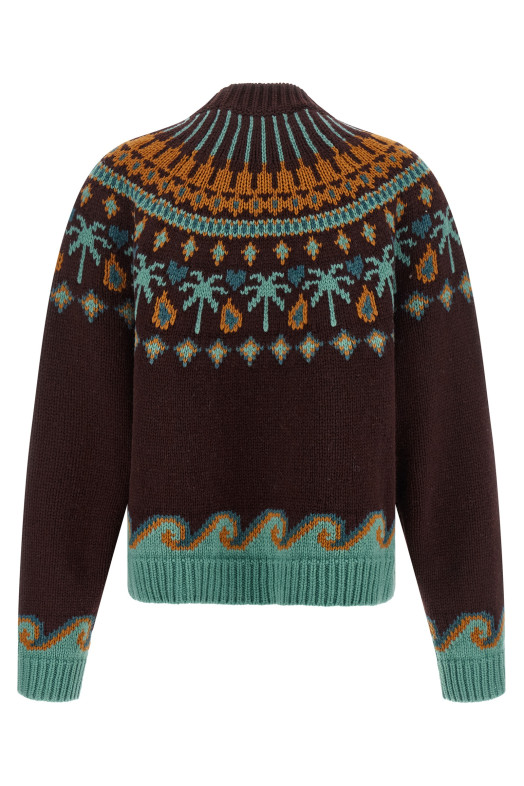'Sweet Winter' sweater Brown