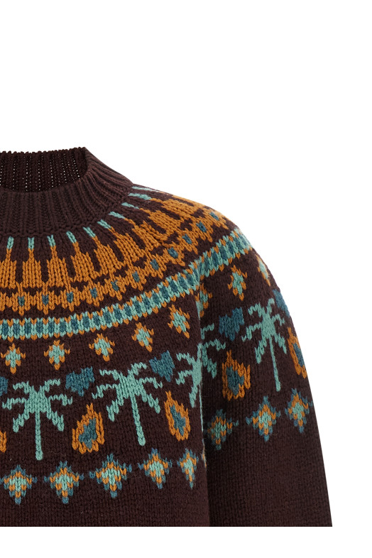 'Sweet Winter' sweater Brown