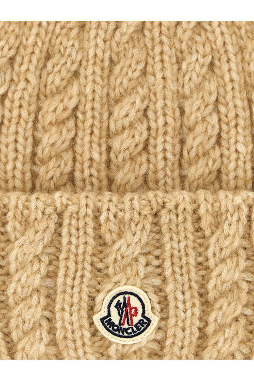 Шляпа-бейс с плетением, бежевая MONCLER L20933B00031N040320P