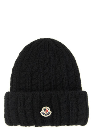 Braided beanie Black