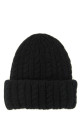 Вязаная шапка-бейсболка, чёрная MONCLER L20933B00031N0403999