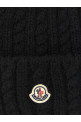Вязаная шапка-бейсболка, чёрная MONCLER L20933B00031N0403999
