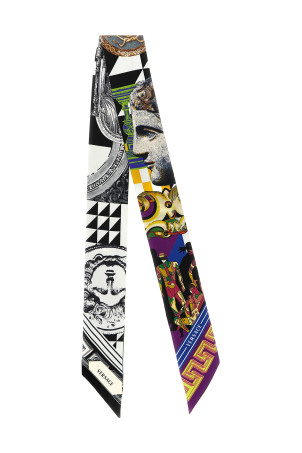 Silk scarf bandeaux Multicolor