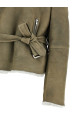 'Cropped Flight' jacket Green