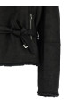 'Cropped Flight' jacket Black