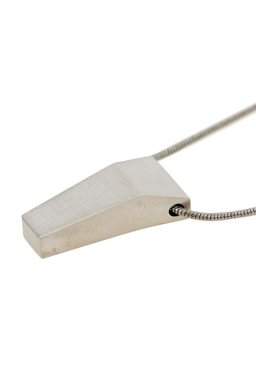 'Mini Trunk' necklace Silver