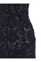 'Spiral lace' lace dress Blue