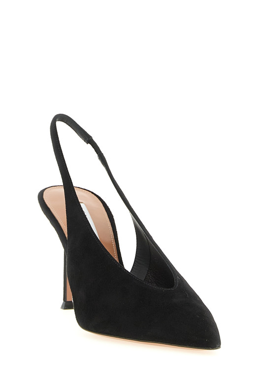 'Voltaire' slingback Black