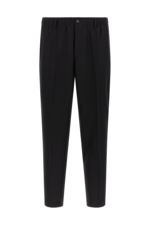 'Ciak' tapered pants Black