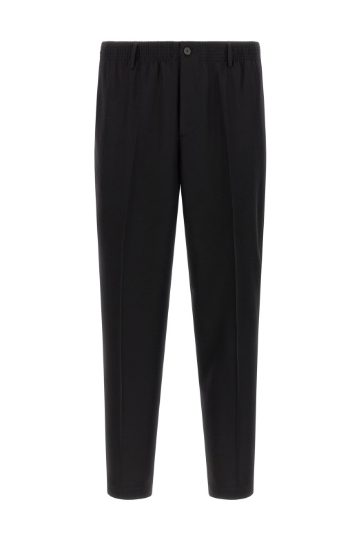 'Ciak' tapered pants Black