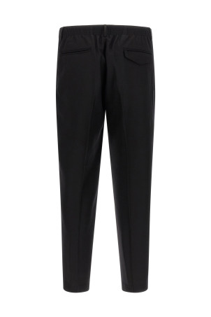 'Ciak' tapered pants Black