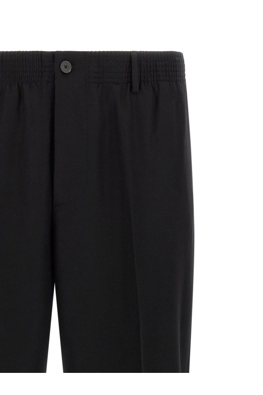 'Ciak' tapered pants Black