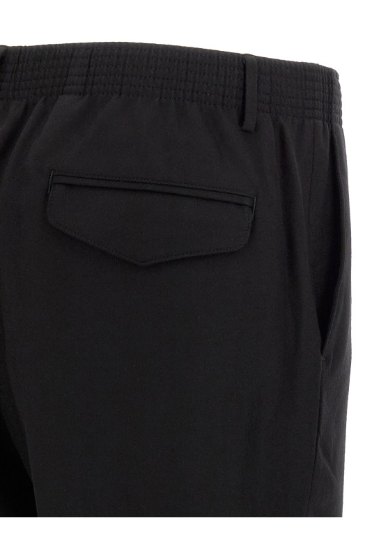 'Ciak' tapered pants Black
