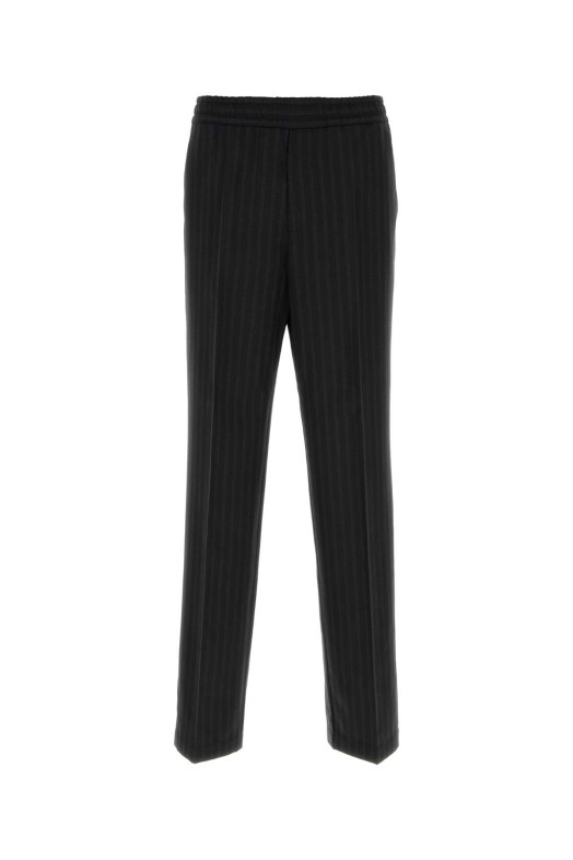 INFORMAL PANT RESPONSIBLE GRECA JACQUARD WOOL EVEN VERSACE (10198971A19207)
