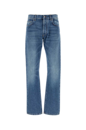 PANT DENIM STONE-WASHED NOT STRETCH FABRIC VERSACE (10241301A19189)