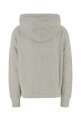 Melange grey cotton oversize sweatshirt PRADA (134734SOOO6103)
