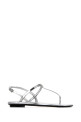 Silver leather thong sandals PRADA (1Y395OF0053AU1)
