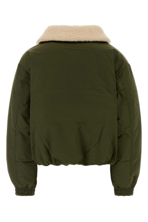 Olive green polyester down jacket POLO RALPH LAUREN (211A97141)