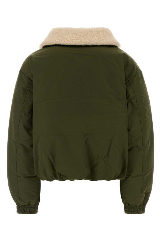 Olive green polyester down jacket POLO RALPH LAUREN (211A97141)