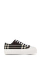 Кроссовки из канвы с вышивкой BURBERRY (8114116)
