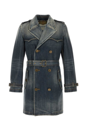 Denim trench coat BURBERRY (8126617)