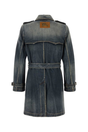 Denim trench coat BURBERRY (8126617)
