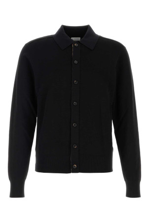 Black wool cardigan Black BURBERRY (8127131)