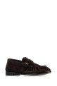 Dark brown suede Le Loafer loafers SAINT LAURENT (8189082W5AA)