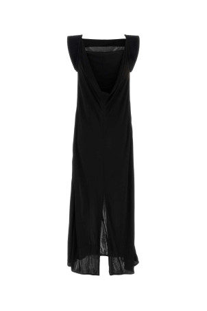 Black crepe long dress Black BOTTEGA VENETA (876819V6NJ0)