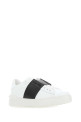 White leather Open sneakers with black band VALENTINO GARAVANI (8Y2S0830BLU)