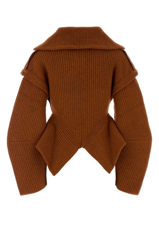 Copper wool blend Valiant cardigan ZIMMERMANN (9556TF261)