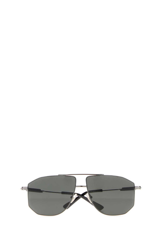 Charcoal metal sunglasses BOTTEGA VENETA (A009BTV4450)