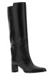 Black leather Caly boots Black JIMMY CHOO (CALYKB65SQM)