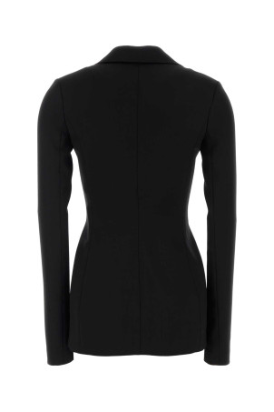 Black stretch wool blazer Black DOLCE & GABBANA (F27HBTFUBCE)