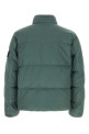 Green nylon down jacket STONE ISLAND (L2S154100109S0A23)