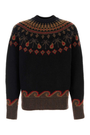 Embroidered wool Sweet Winter sweater ALANUI (LMHE016E26KNI0011060)
