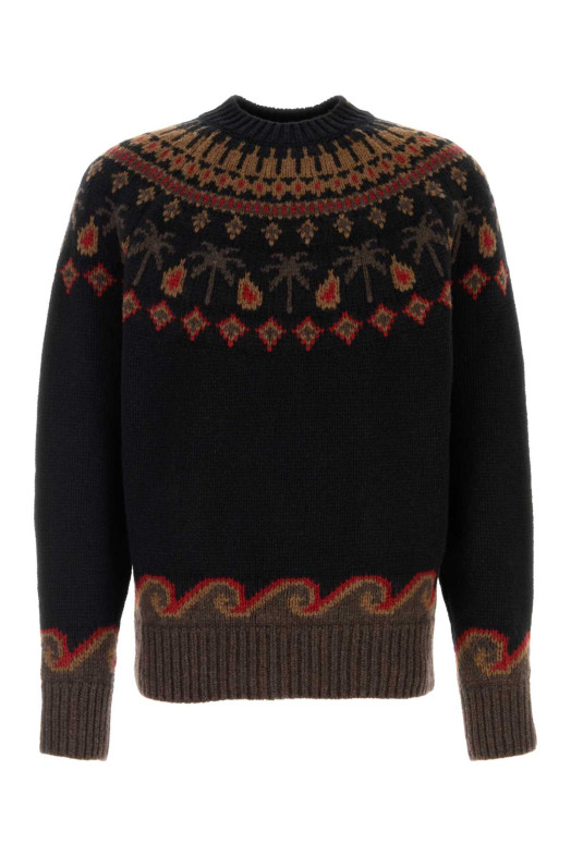 Embroidered wool Sweet Winter sweater ALANUI (LMHE016E26KNI0011060)