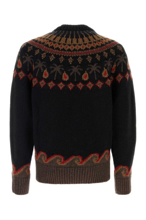 Embroidered wool Sweet Winter sweater ALANUI (LMHE016E26KNI0011060)