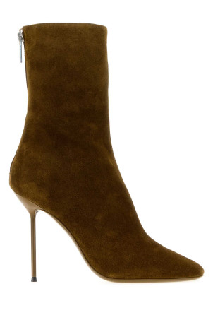 Mud suede Lidia ankle boots Beige PARIS TEXAS (PX2027XV003)
