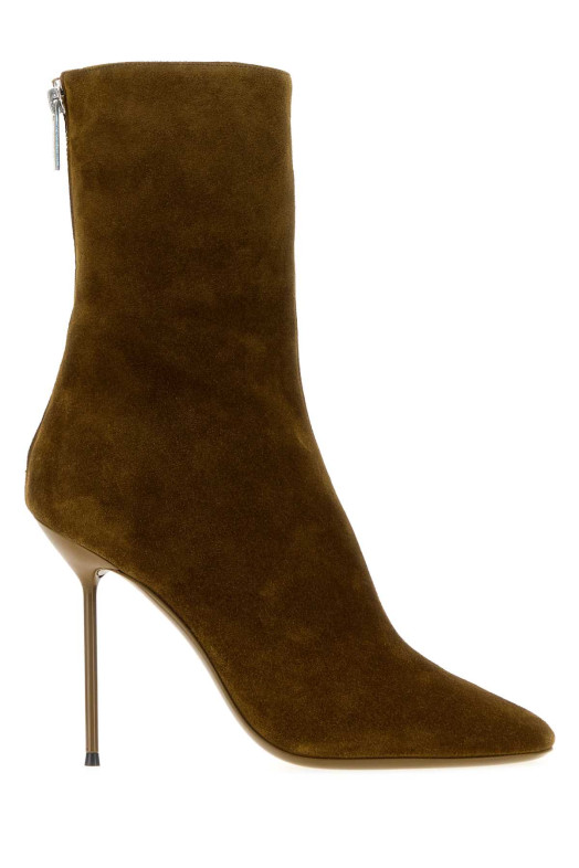 Mud suede Lidia ankle boots Beige PARIS TEXAS (PX2027XV003)