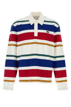 Embroidered cotton polo shirt AMI (UPL453JE0237)