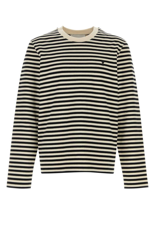 Embroidered cotton t-shirt AMI (UTS414JE0241)