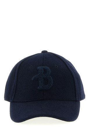 Terry logo cap Blue